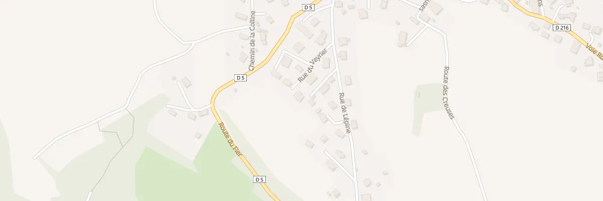 Plan du 93 Rue du Veyrier à Nâves-Parmelan