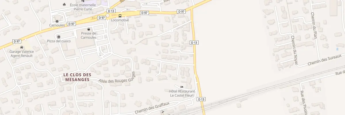Plan du 3 Rue du Lot Le Clos Fleuri à Carnoules