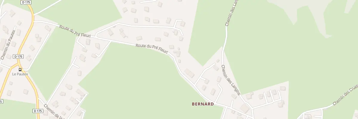 Plan du 376 Rte du Pré Fleuri à Villaz