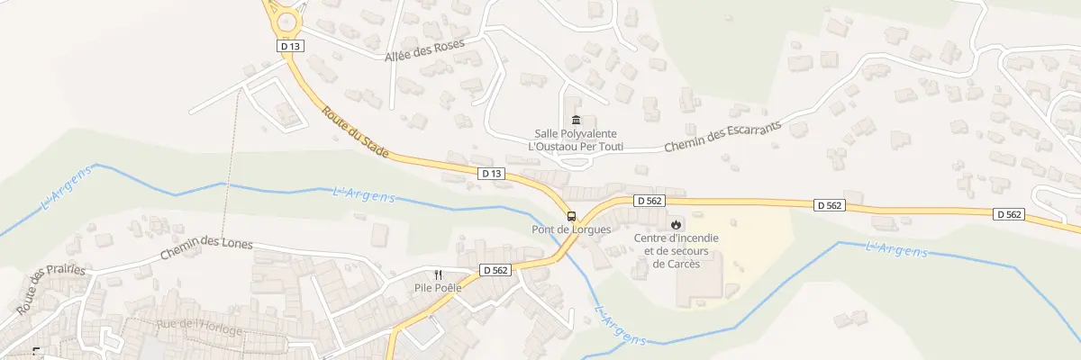 Plan du 8 Rte du Stade à Carcès