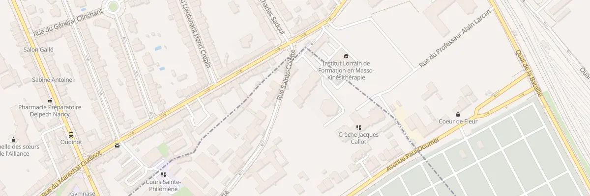 Plan du 32 Rue Ste Colette à Vandœuvre-lès-Nancy
