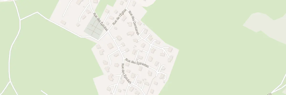 Plan du 8 Rue des Gentianes à Bonnevaux