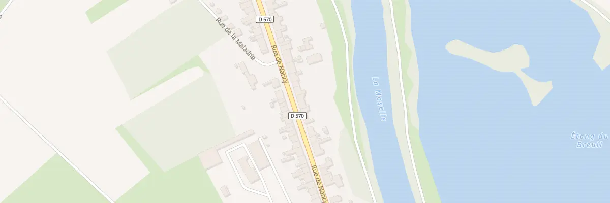 Plan du 58 Rue de Nancy à Flavigny-sur-Moselle