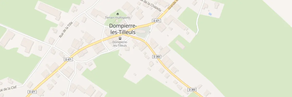 Plan du 6 Rue du Stade à Dompierre-les-Tilleuls