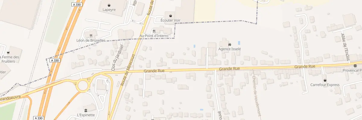 Plan du 158 Gr Grande Rue à Heillecourt