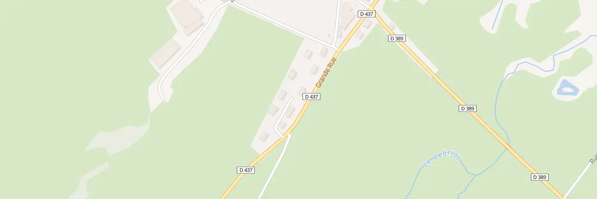 Plan du 94 Gr Grande Rue à Mouthe