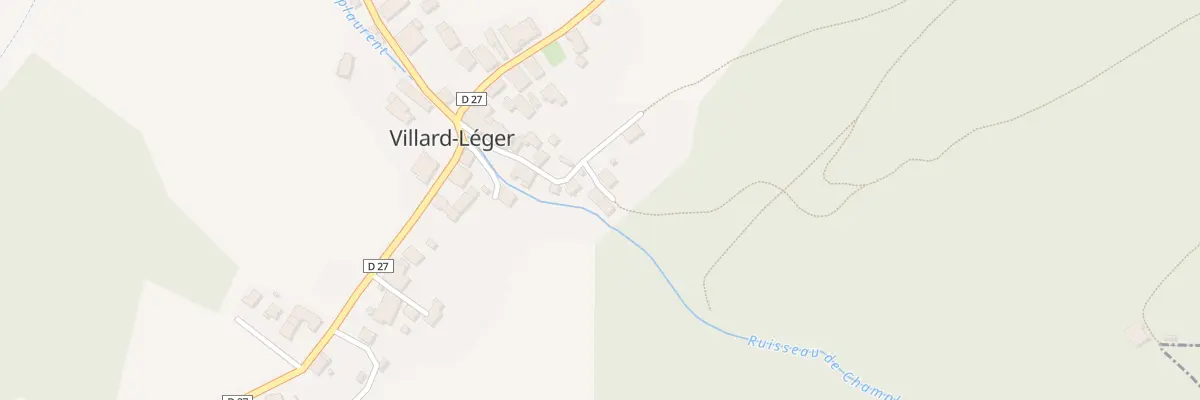 Plan du 150 Imp du Moulin à Villard-Léger