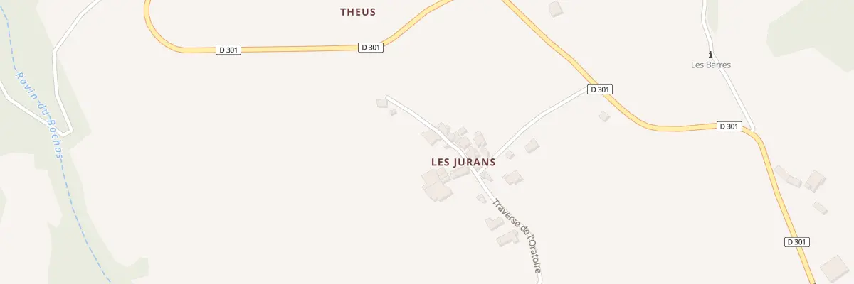 Plan du 235 Rue des Jurans à Bellaffaire