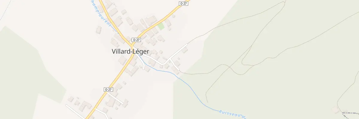 Plan du 50 Imp des Rouvières à Villard-Léger