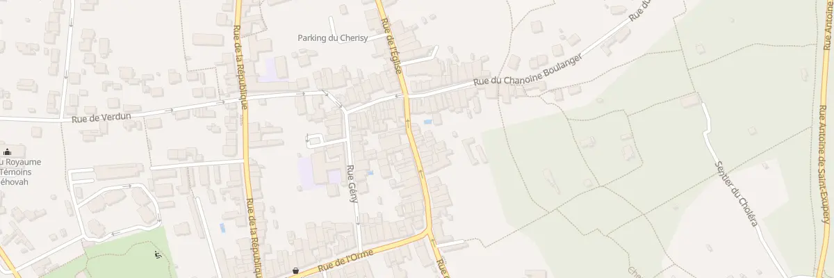 Plan du 30 Rue de l’Eglise à Malzéville