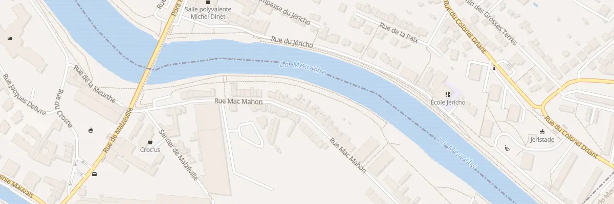 Plan du 132 Rue Mac Mahon à Nancy