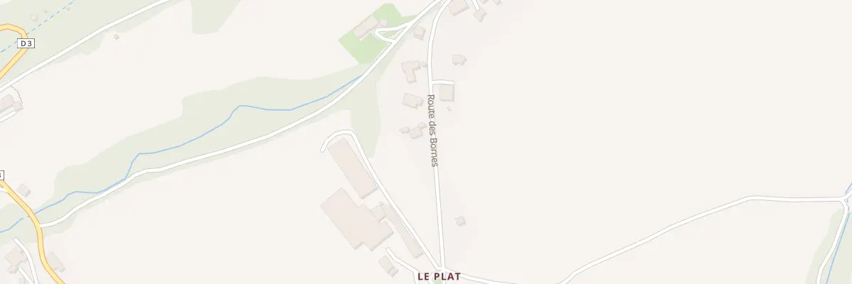 Plan du 1305 Rte des Bornes à Menthonnex-en-Bornes