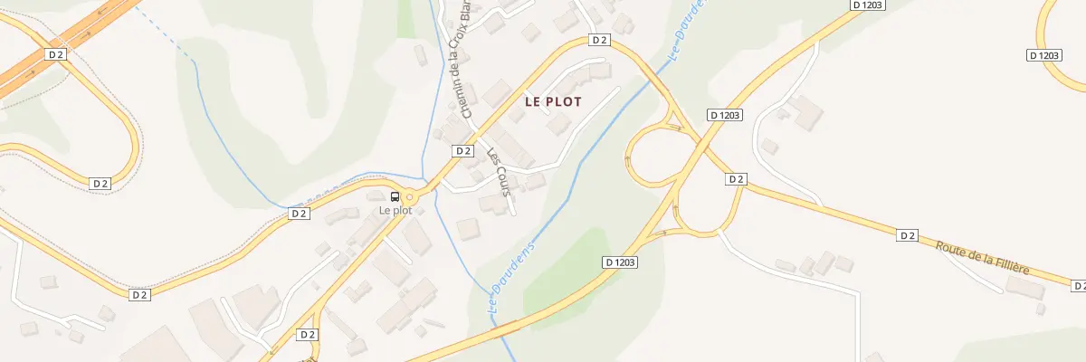 Plan du 12 Crs Les Cours du Plot à Groisy