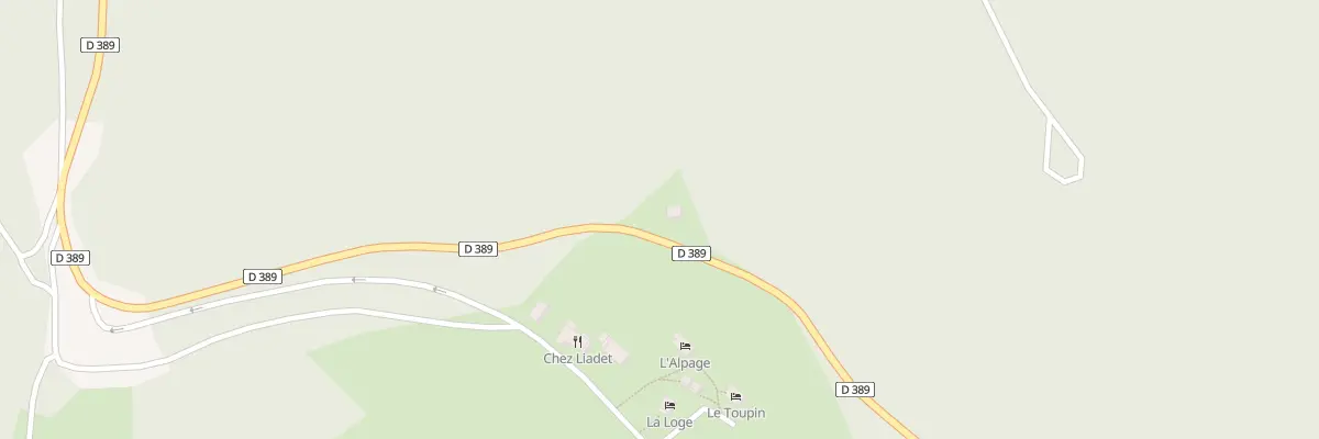 Plan du 5293 Chez Greset et chez Liadet à Mouthe