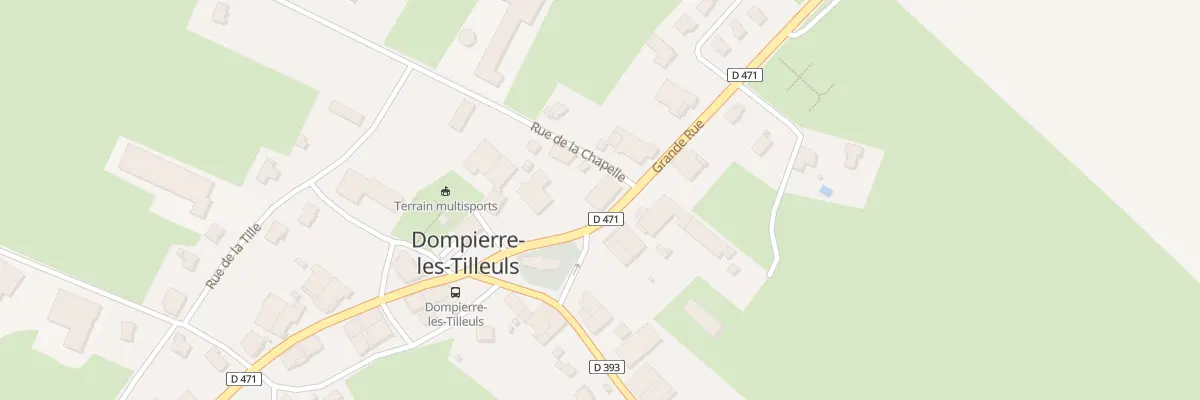 Plan du 39 Gr Grande Rue à Dompierre-les-Tilleuls