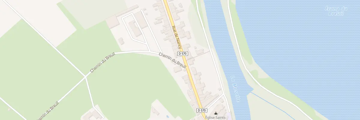 Plan du 17 Rue de Nancy à Flavigny-sur-Moselle
