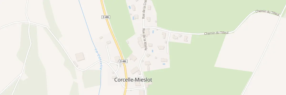 Plan du 5002 Village à Corcelle-Mieslot