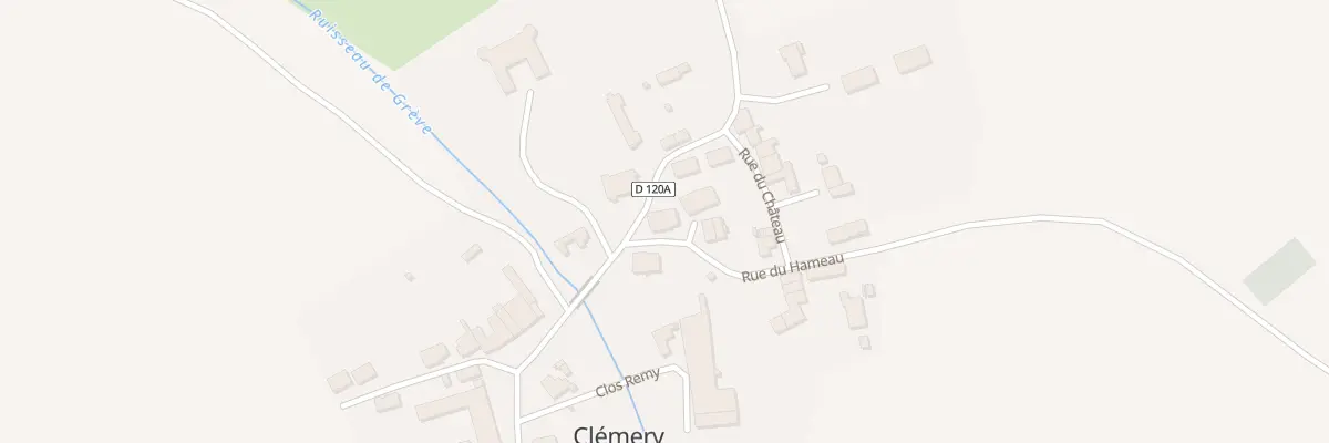 Plan du 1 Rue du Hameau à Clémery