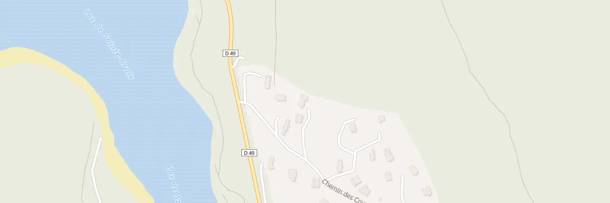 Plan du 165 Che des Couquets à Bauduen