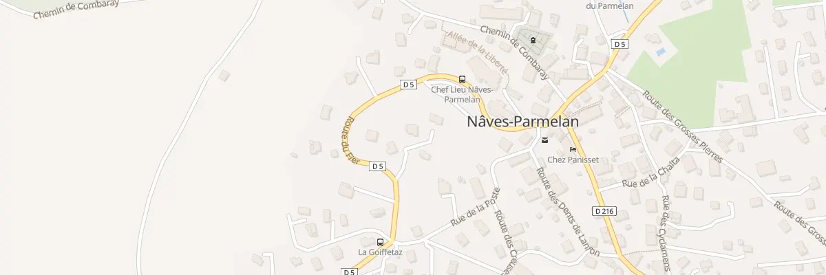 Plan du 421 Rte du Fier à Nâves-Parmelan