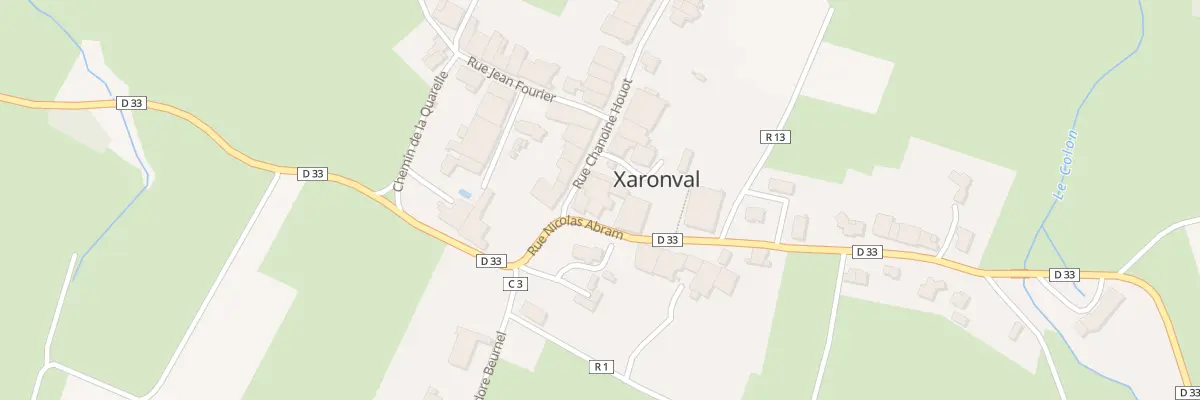 Plan du 16 Rue Nicolas Abram à Xaronval