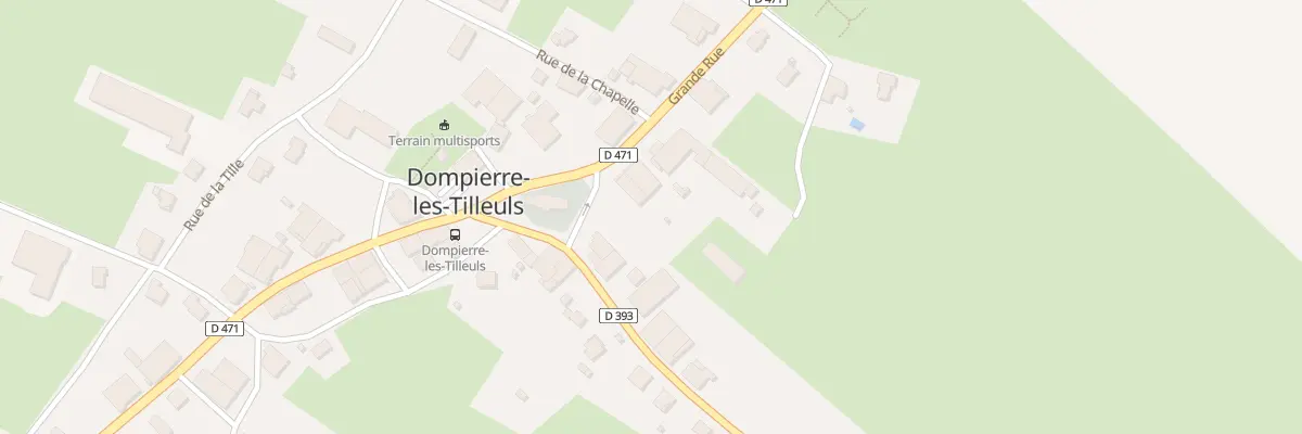 Plan du 36 Gr Grande Rue à Dompierre-les-Tilleuls