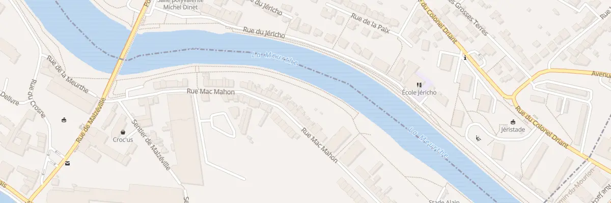 Plan du 124 Rue Mac Mahon à Nancy