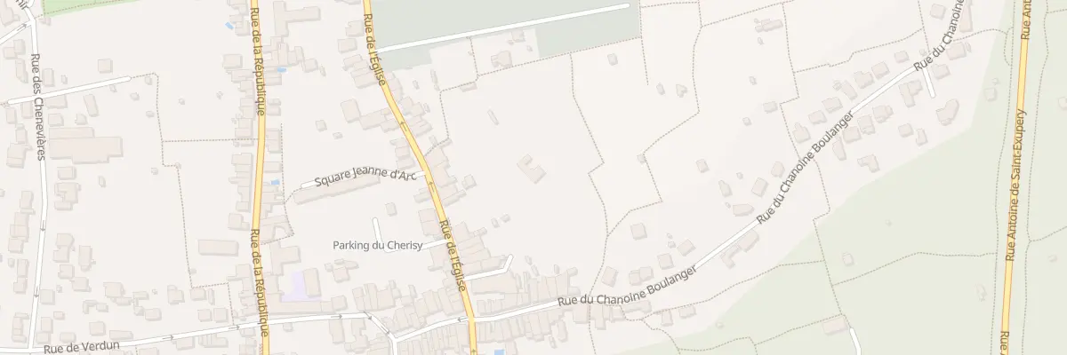 Plan du 52 Rue de l’Eglise à Malzéville