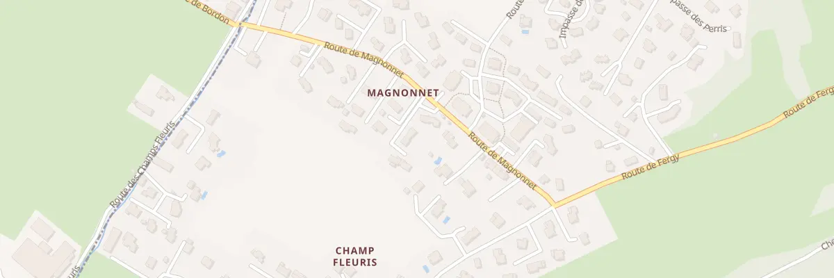 Plan du 201 Rte de Magnonnet à Duingt