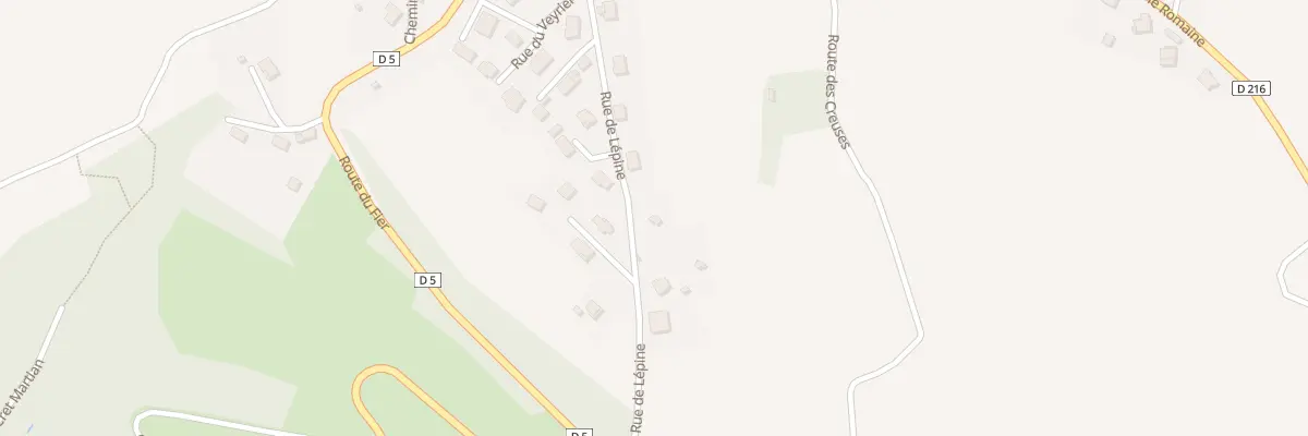 Plan du 255 Rue Lepine à Nâves-Parmelan