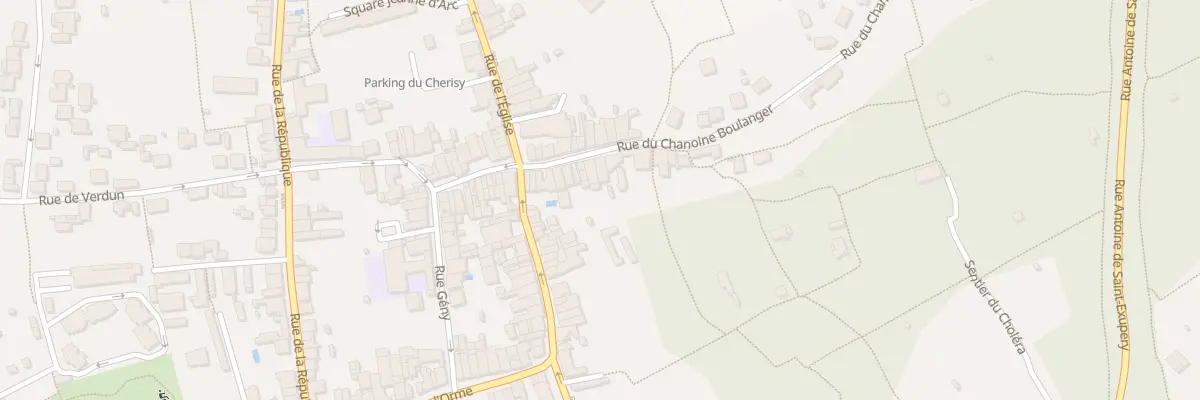 Plan du 14 Rue du Chanoine Boulanger à Malzéville