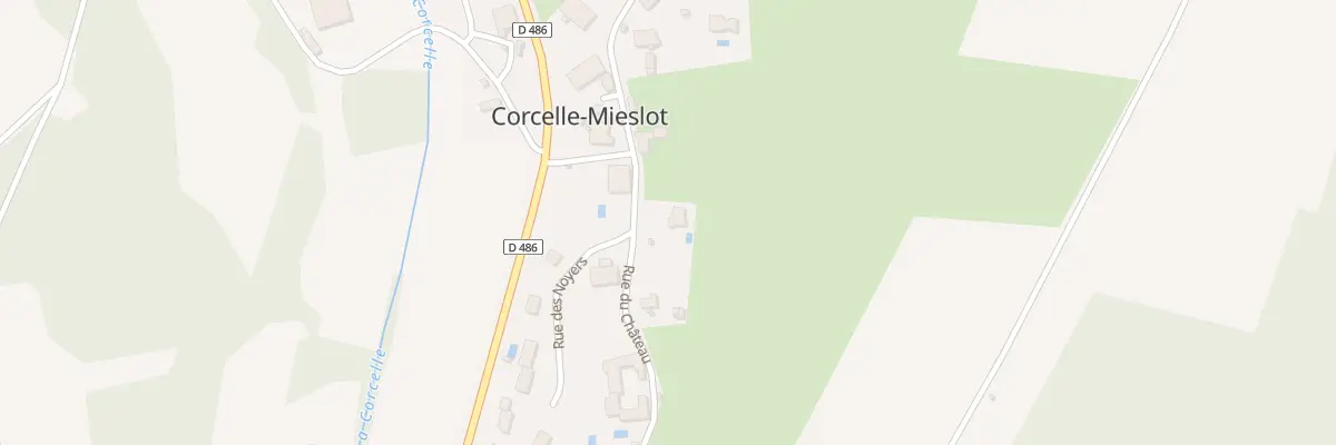 Plan du 1B Rue du Château à Corcelle-Mieslot
