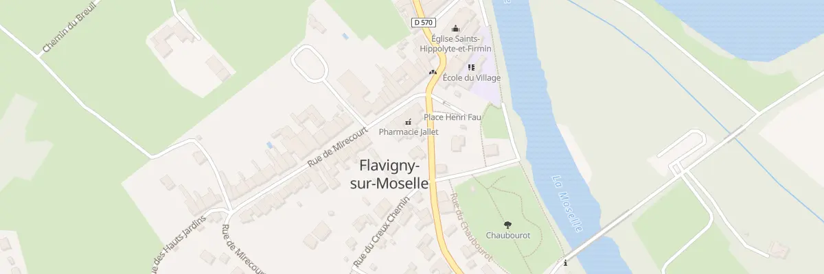 Plan du 5 Rue de Mirecourt à Flavigny-sur-Moselle