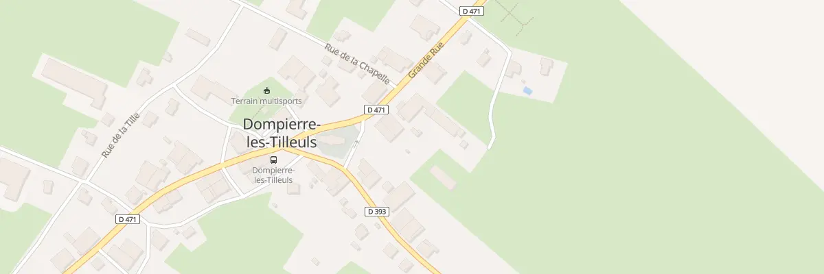 Plan du 38 Gr Grande Rue à Dompierre-les-Tilleuls