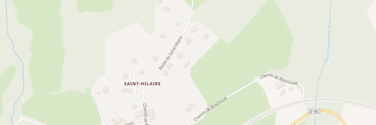 Plan du 1458 Rte de Saint-hilaire à Groisy