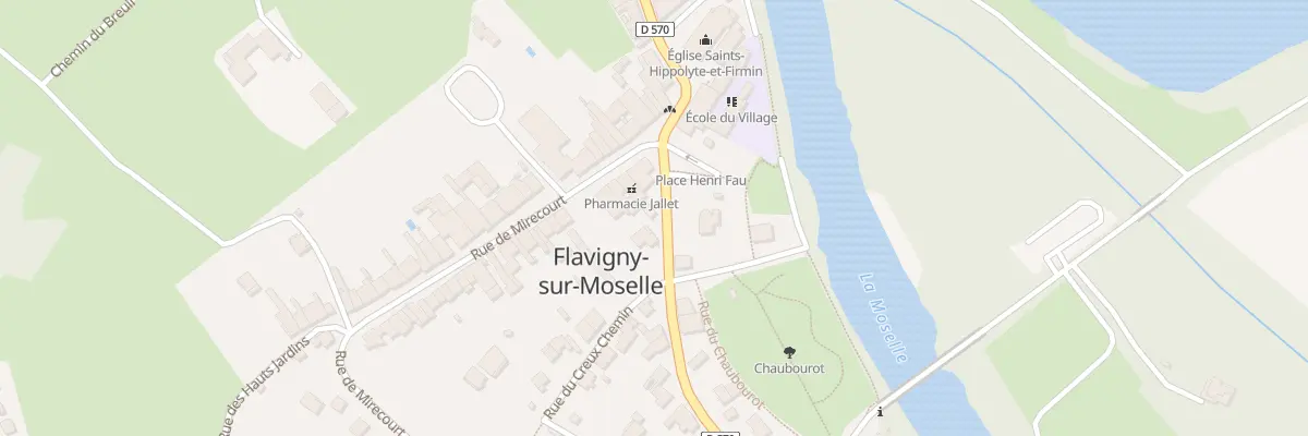 Plan du 4 Rue du Doyen Jacques Parisot à Flavigny-sur-Moselle