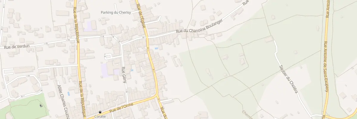 Plan du 18 Rue du Chanoine Boulanger à Malzéville