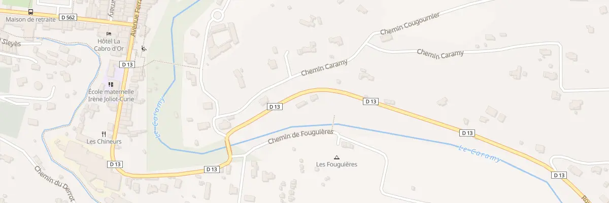 Plan du 5939 Caramy à Carcès
