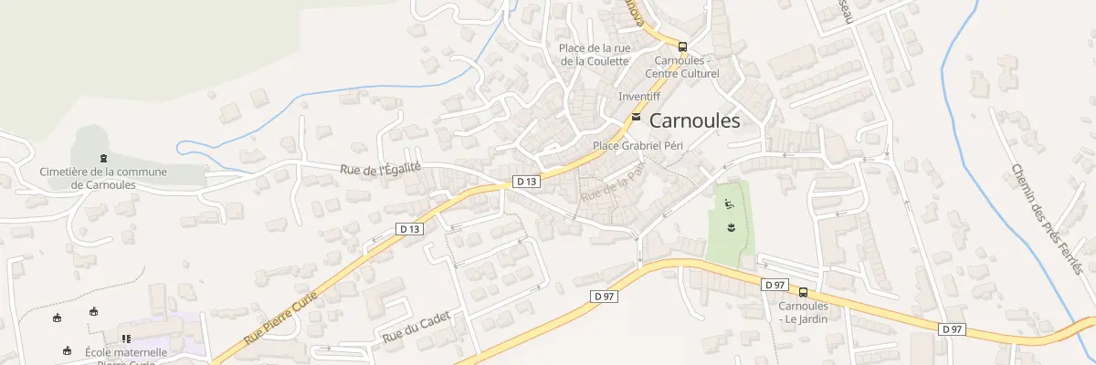 Plan du 83 Rue Pierre Curie à Carnoules