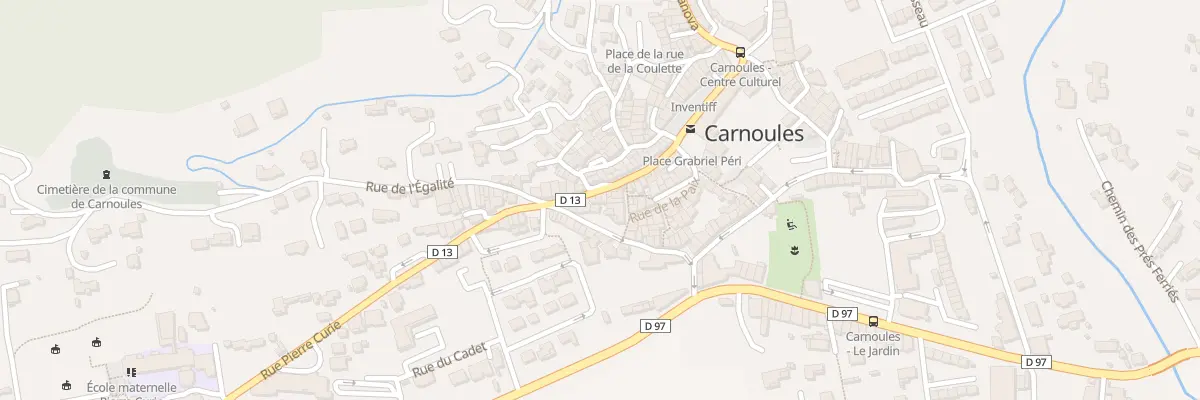 Plan du 81 Rue Pierre Curie à Carnoules