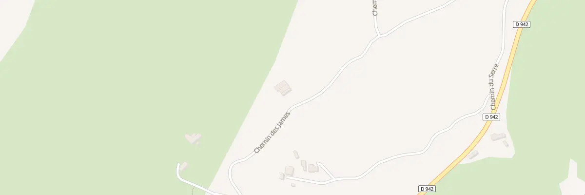 Plan du 5093 Les James à Avançon