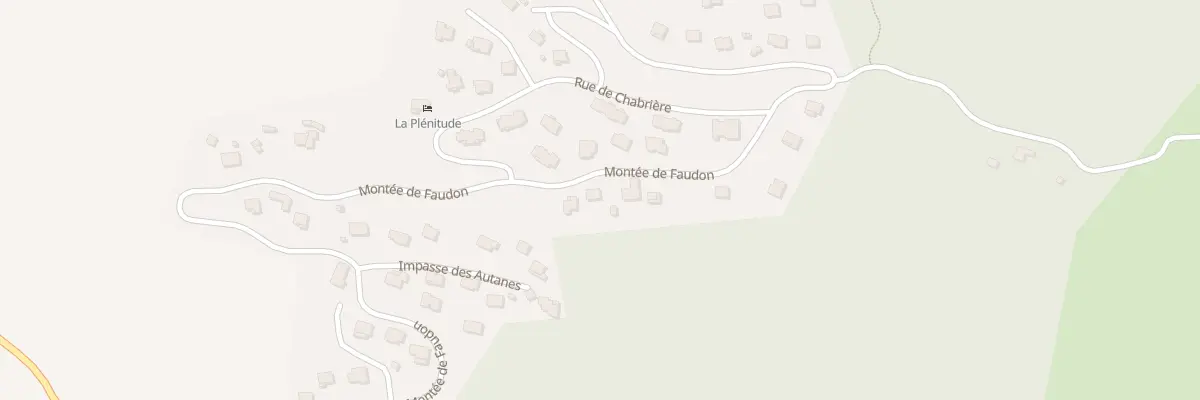 Plan du 940 Rue Montée de Faudon à La Bâtie-Neuve