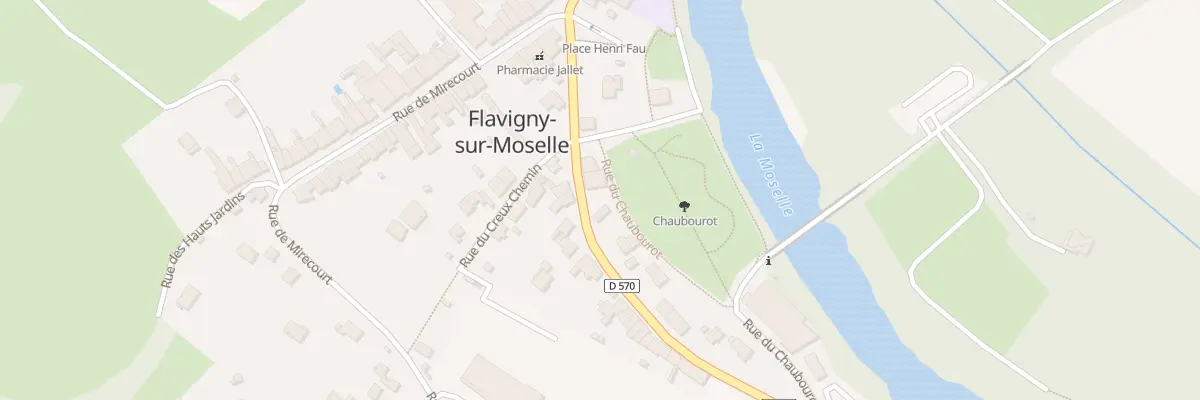 Plan du 9 Rue du Doyen Jacques Parisot à Flavigny-sur-Moselle