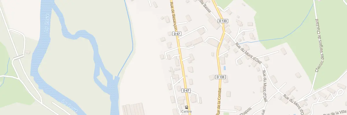 Plan du 27 Rue de Besançon à Montgesoye