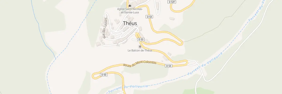 Plan du 5023 Jean Claux à Théus