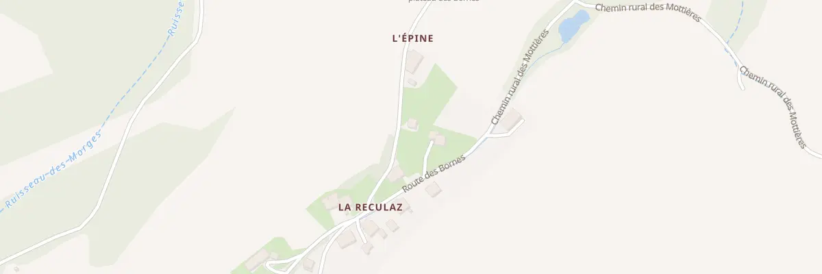 Plan du 1495 Rte des Bornes à Menthonnex-en-Bornes