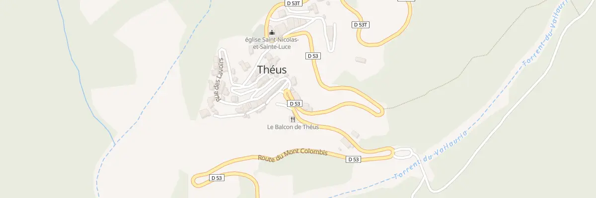 Plan du 5024 Le Village à Théus