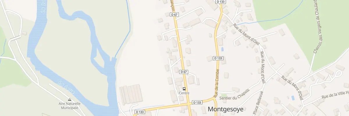 Plan du 21A Rue de Besançon à Montgesoye