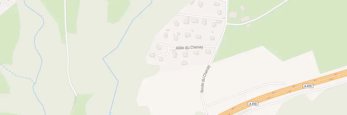 Plan du 7 All du Chenay à Groisy