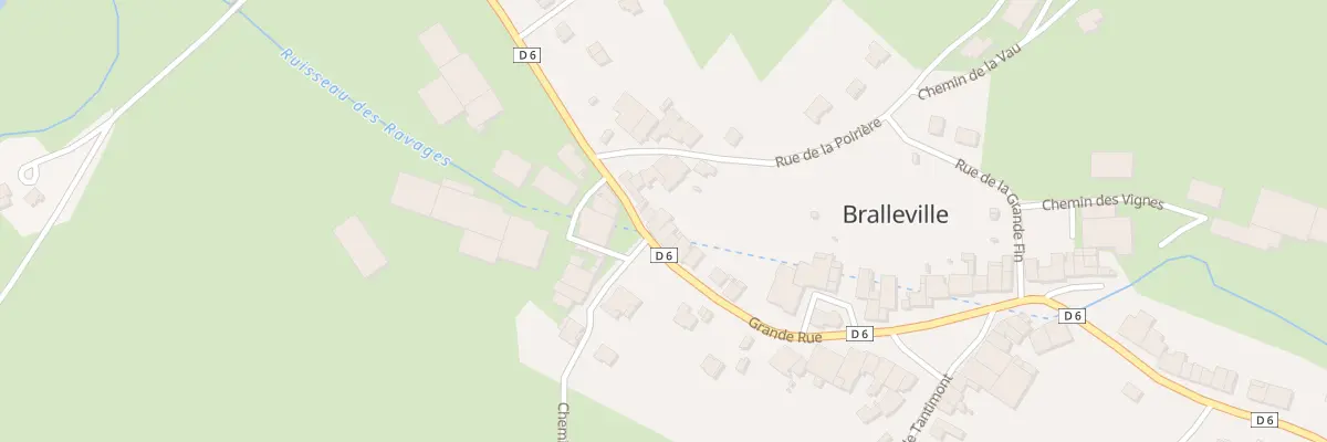 Plan du 5012 Grande Rue à Bralleville
